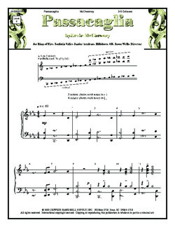 Passacaglia