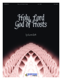 Holy Lord God of Hosts