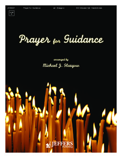 Prayer for Guidance