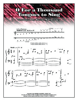 O For a Thousand Tongues to Sing