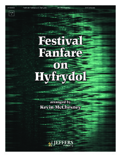 Festival Fanfare on Hyfrydol