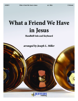 What a Friend We Have in Jesus