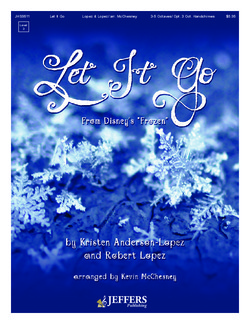 Let It Go From Disney's Frozen