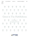 Great Is Thy Faithfulness