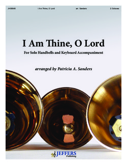 I Am Thine O Lord