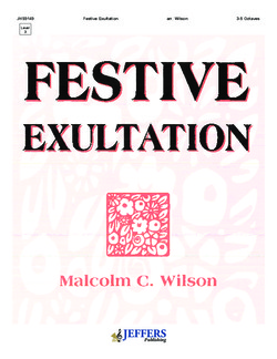 Festive Exultation