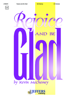 Rejoice and Be Glad