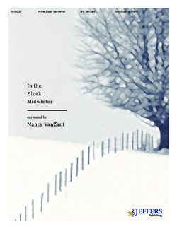 In the Bleak Midwinter