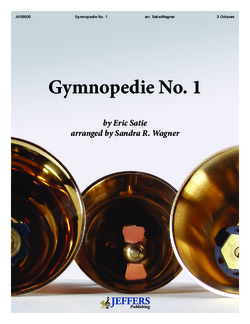 Gymnopedie No. 1