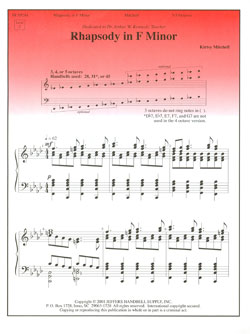 Rhapsody in F minor