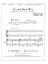 O Lord Most Holy